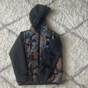 Timberland Kids' Camo Zip-Up Hoodie